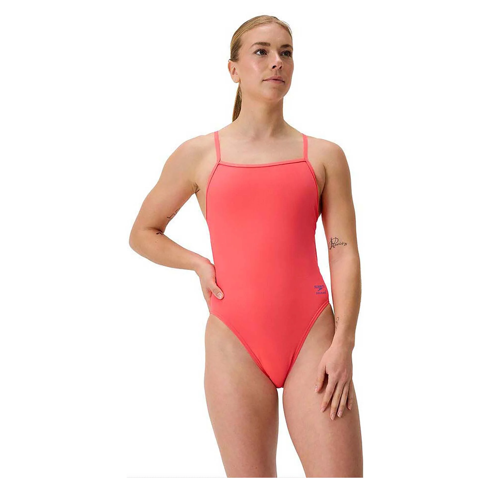 Women's Solid V-Back 2.0 One Piece Swimsuit