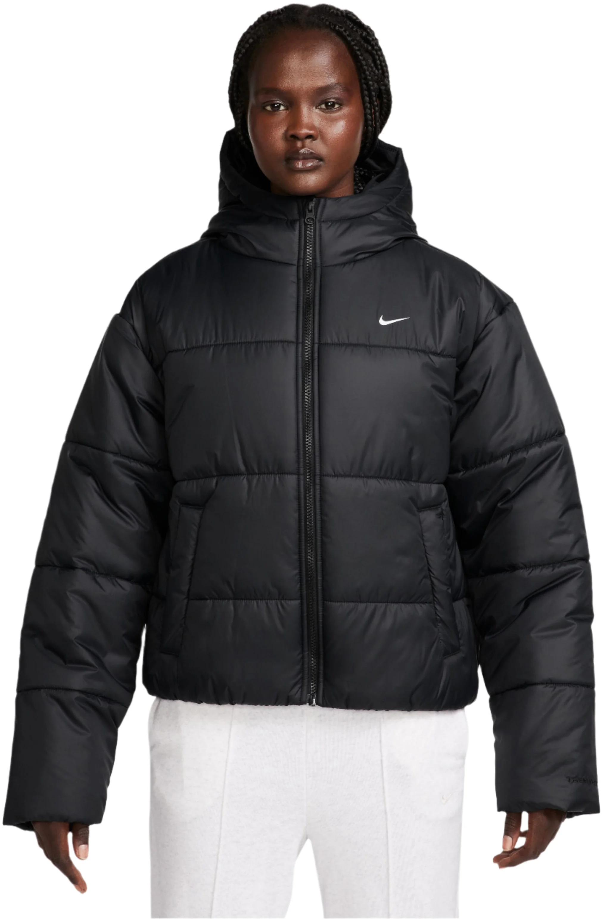 Women's Sportswear Classic Puffer Therma-FIT Loose Hooded Jacket