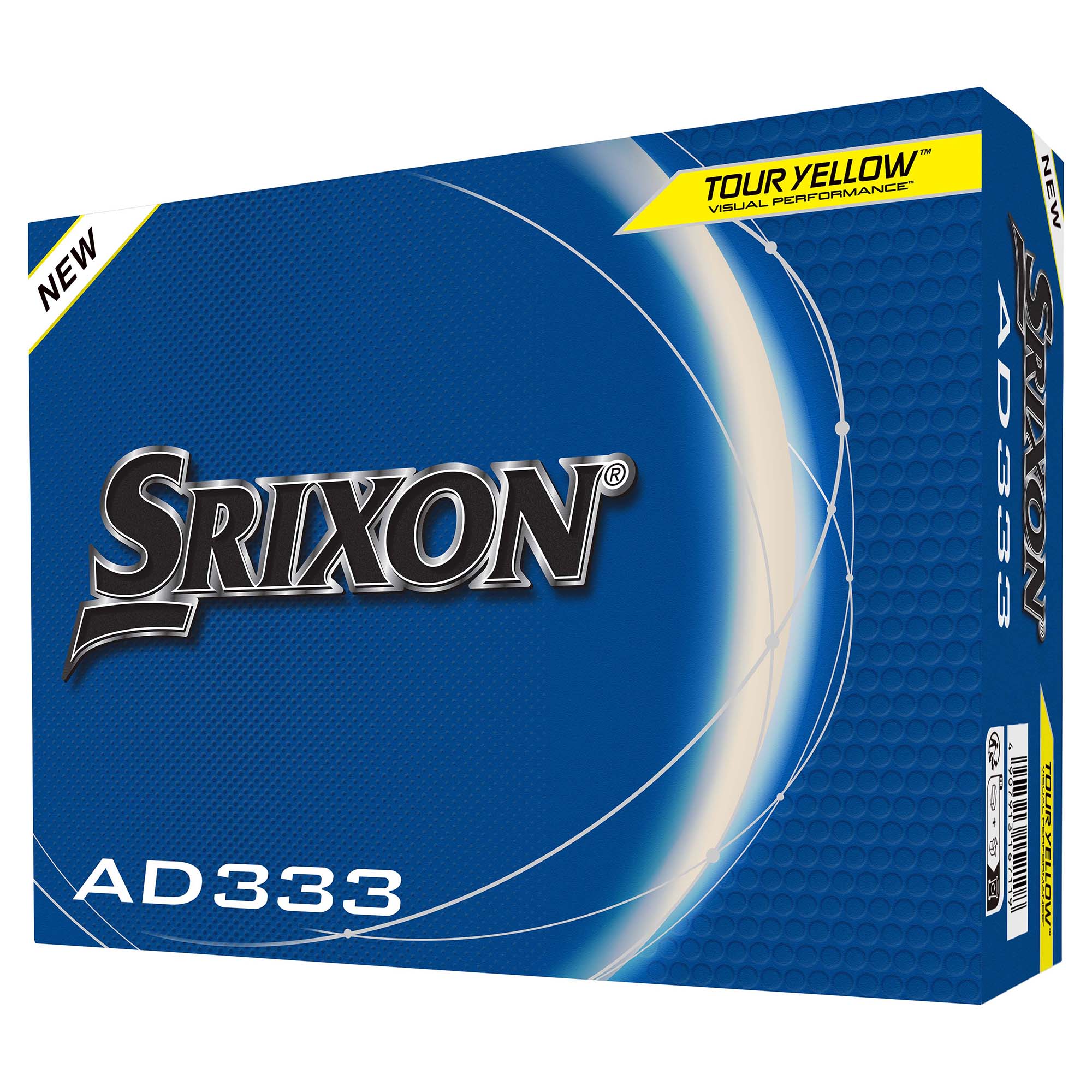AD333 11 Yellow Golf Balls (12 Pack) - Image 3