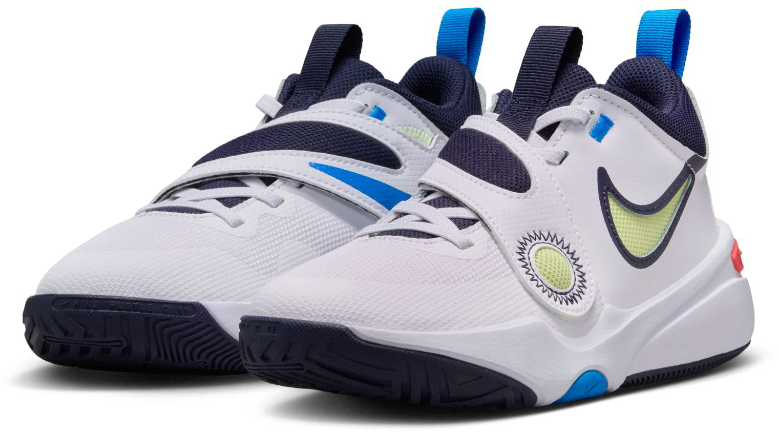 Team Hustle D 11 Junior's Basketball Shoes - Image 9