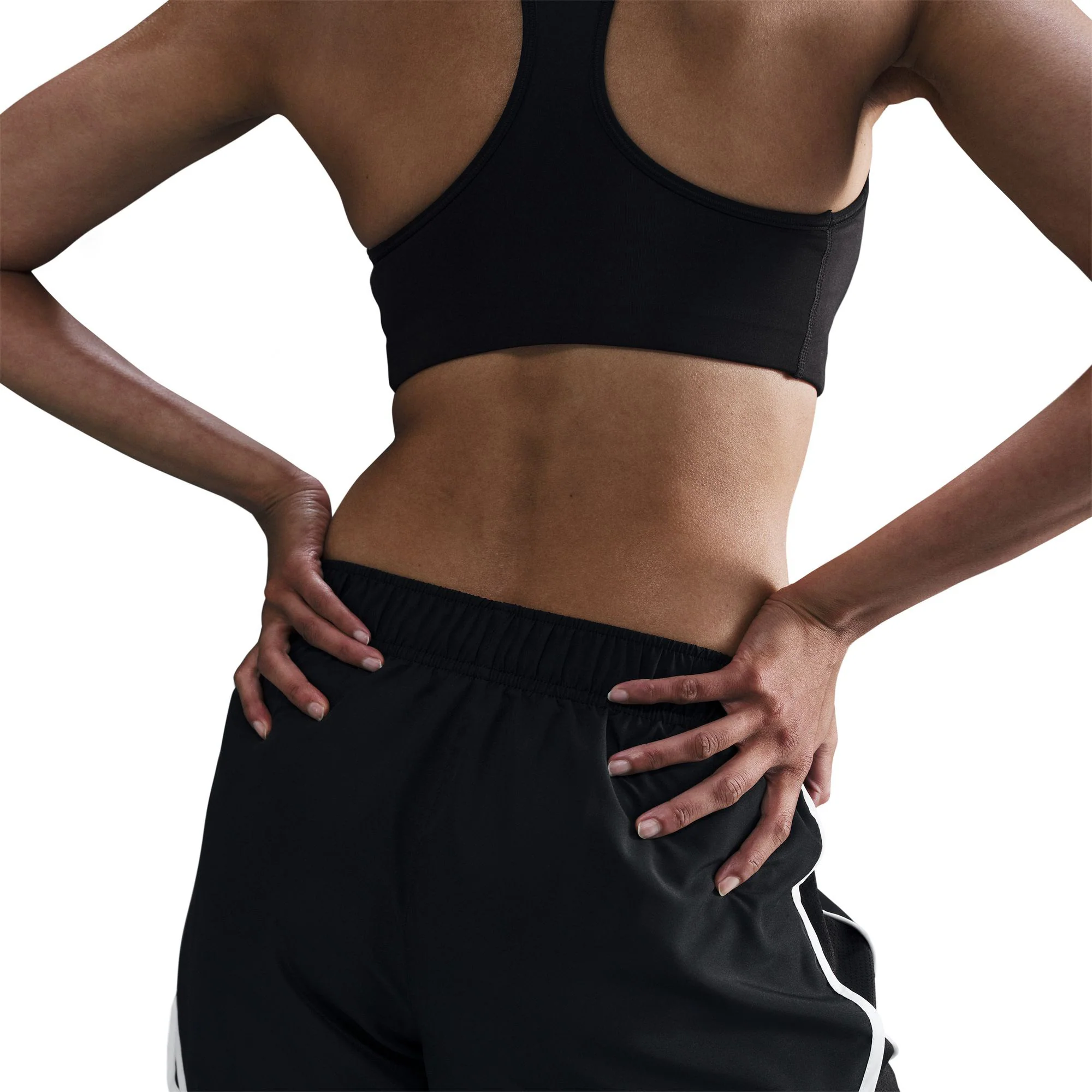 Women's Tempo Dri-FIT Mid-Rise Brief-Lined Running Shorts - Image 4