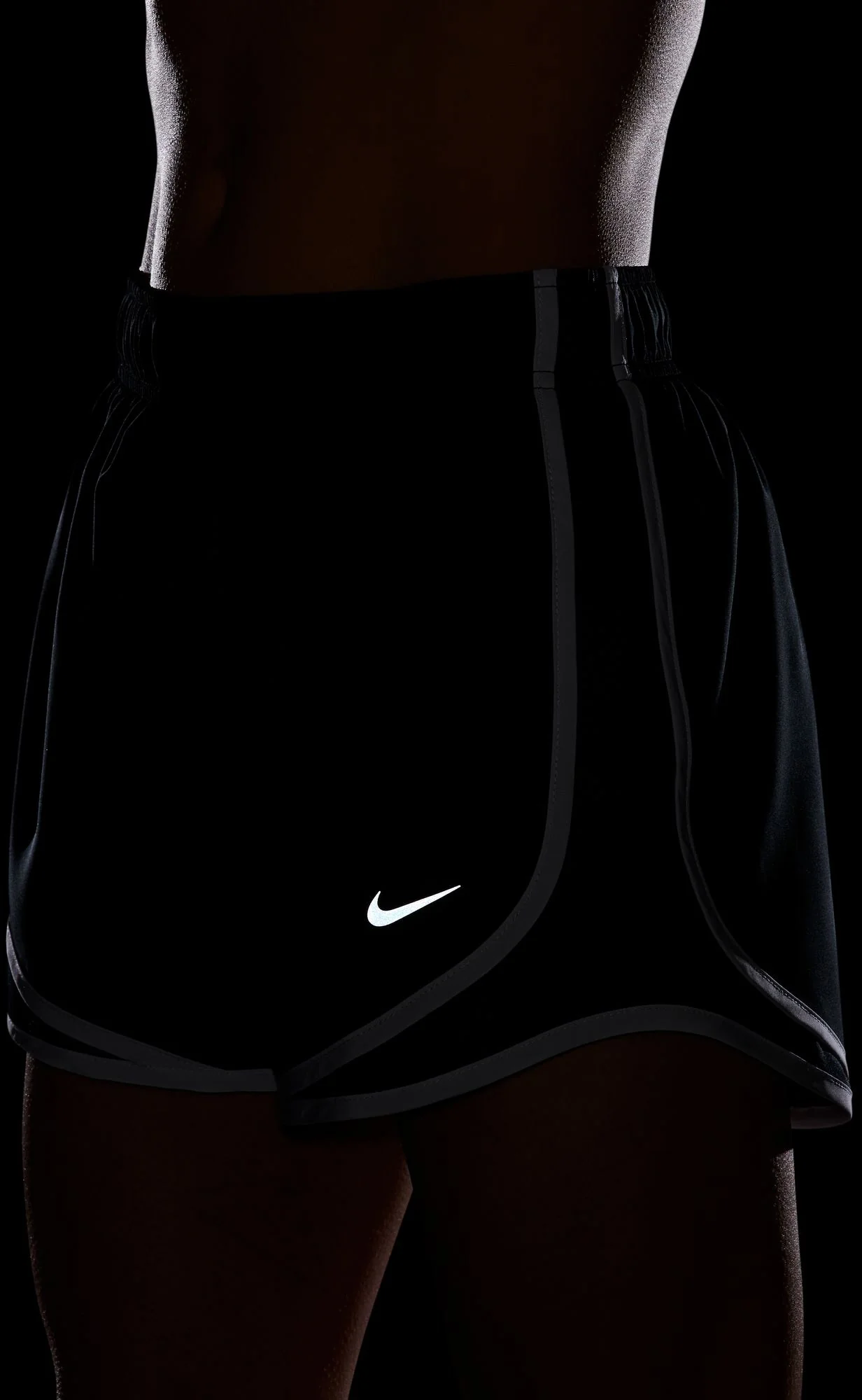 Women's Tempo Dri-FIT Mid-Rise Brief-Lined Running Shorts - Image 7