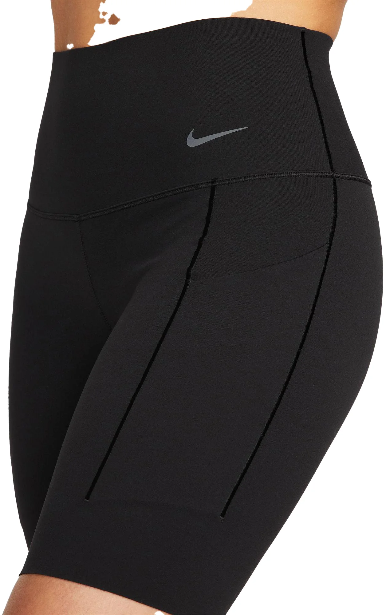 Women's Universa High-Waisted 8 Inch Bike Shorts - Image 2