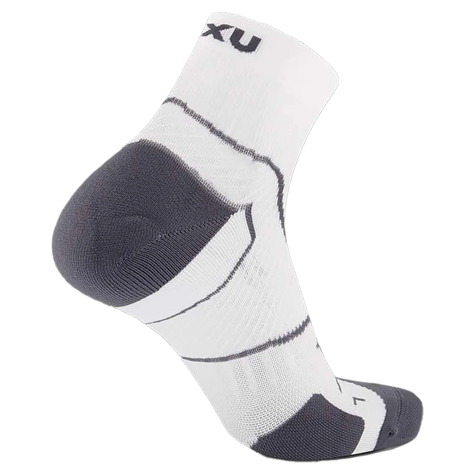 VECTR Cushion 1/4 Crew Run Socks - Image 2