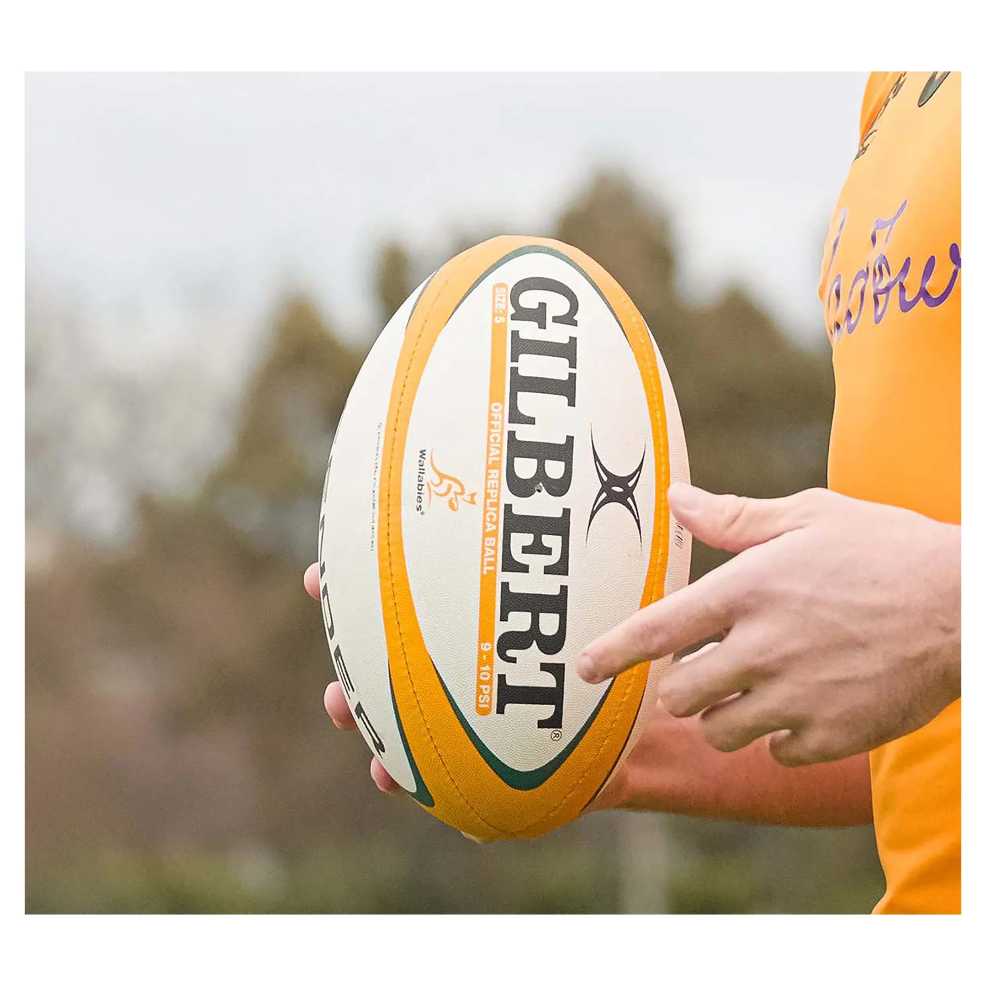 Wallabies 2024/25 Replica Rugby Ball (Size 5) - Image 2