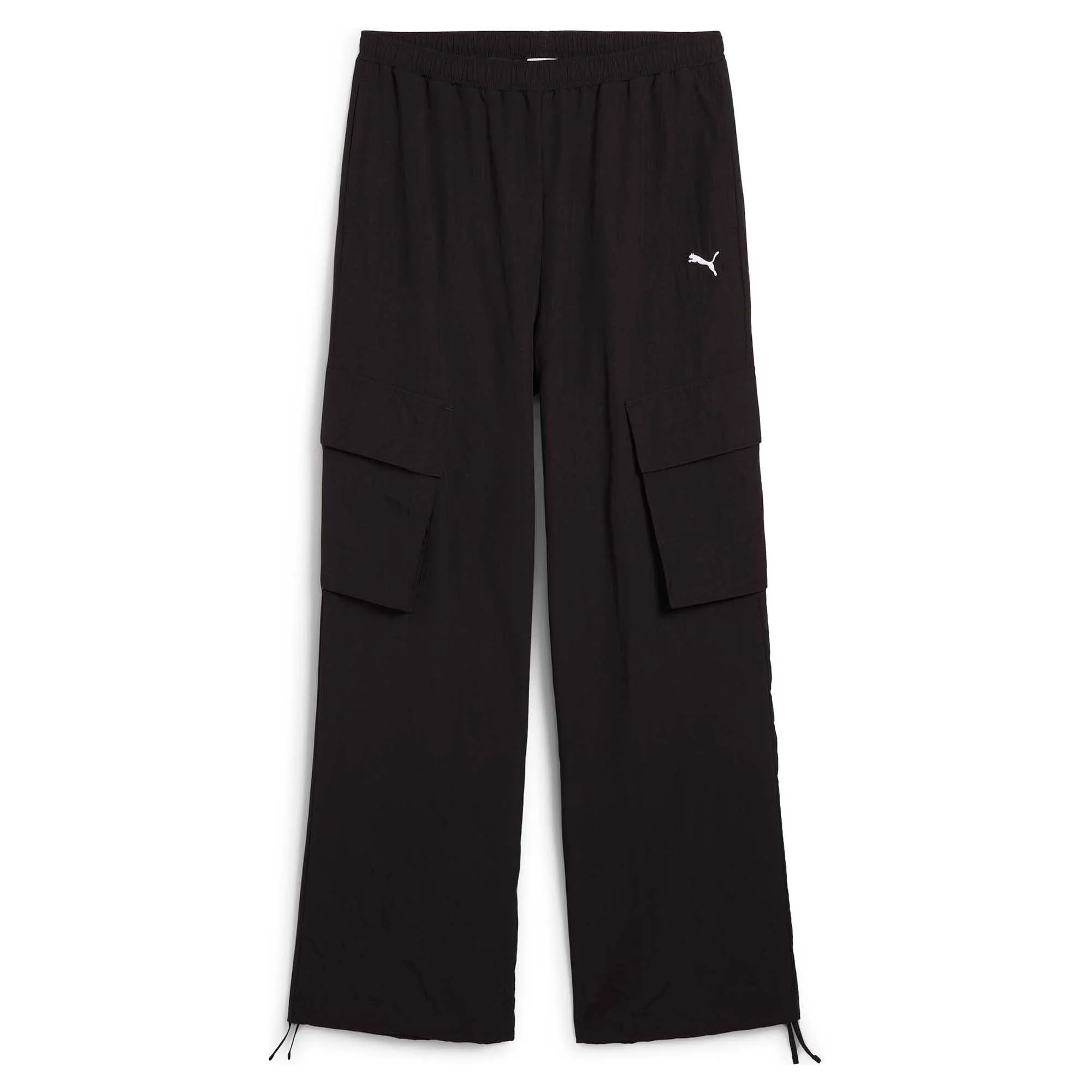 Women's Wardrobe Essentials Relaxed Woven Cargo Pants - Image 4