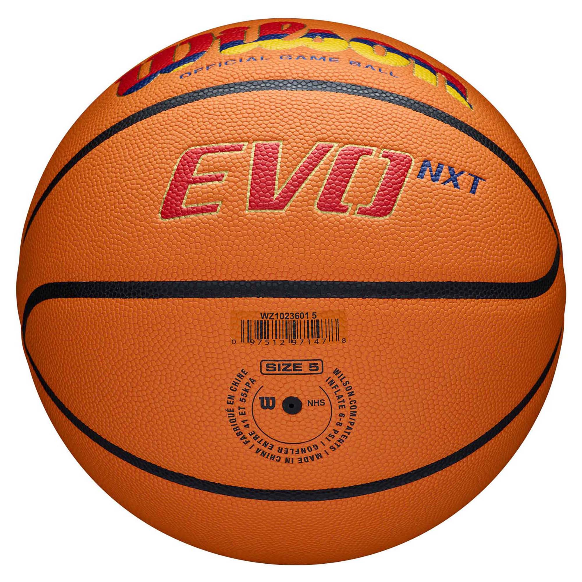 Basketball South Australia EVO NXT Game Basketball (Size 5) - Image 6