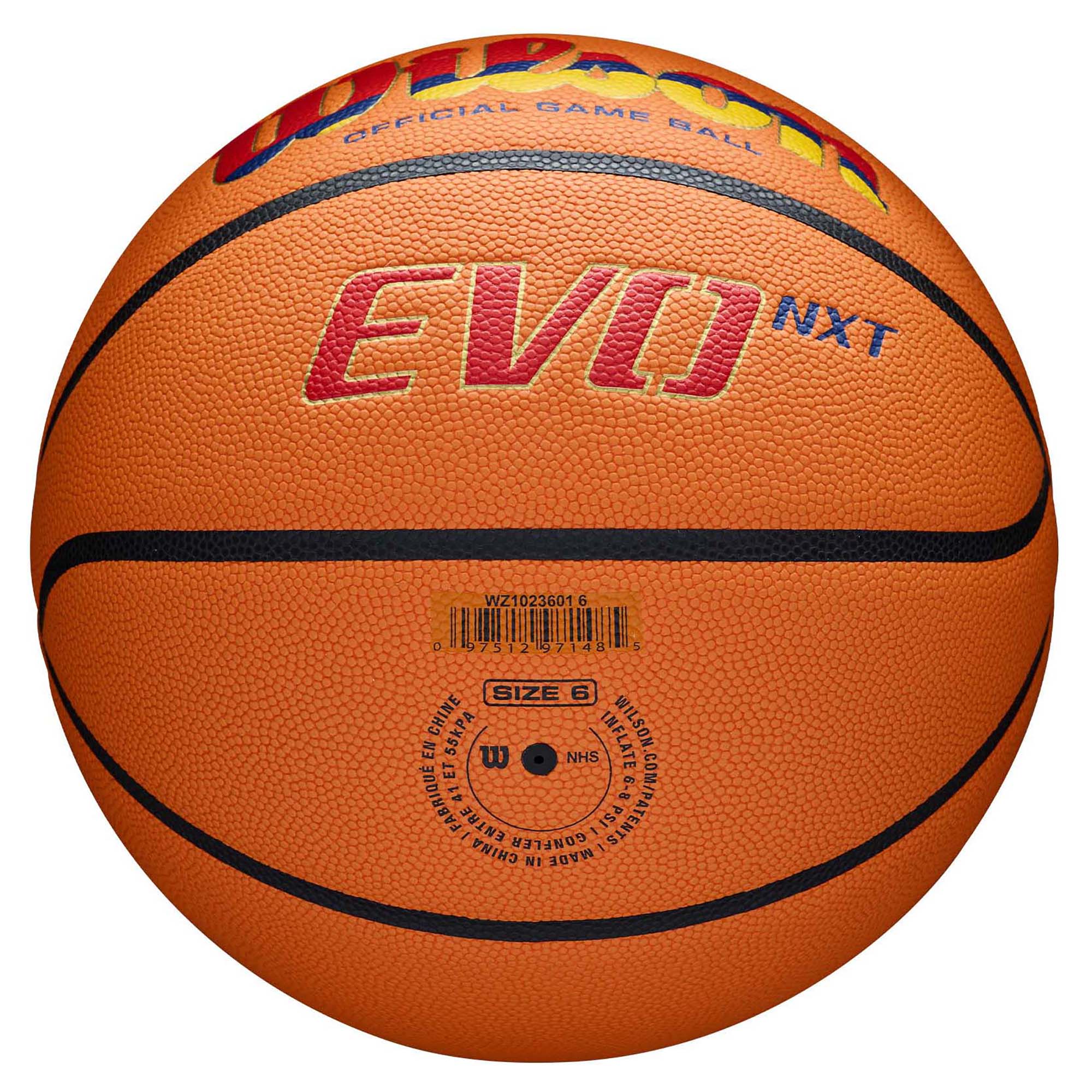 Basketball South Australia EVO NXT Game Basketball (Size 6) - Image 6
