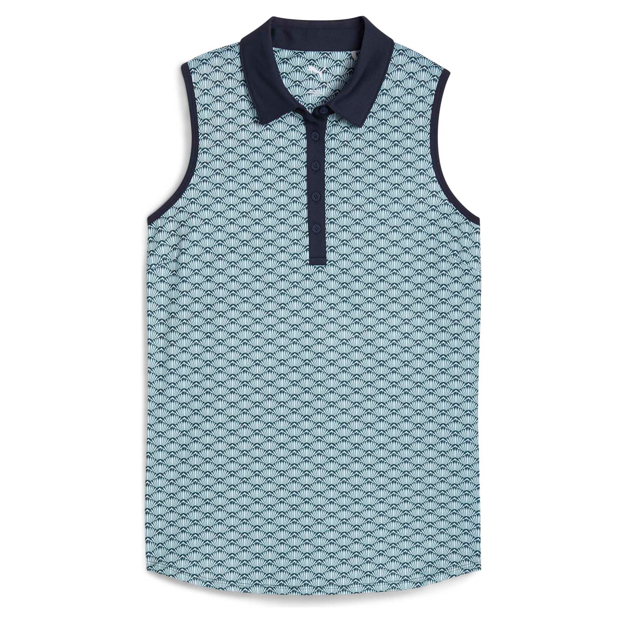Women's Cloudspun Scallop Sleeveless Polo