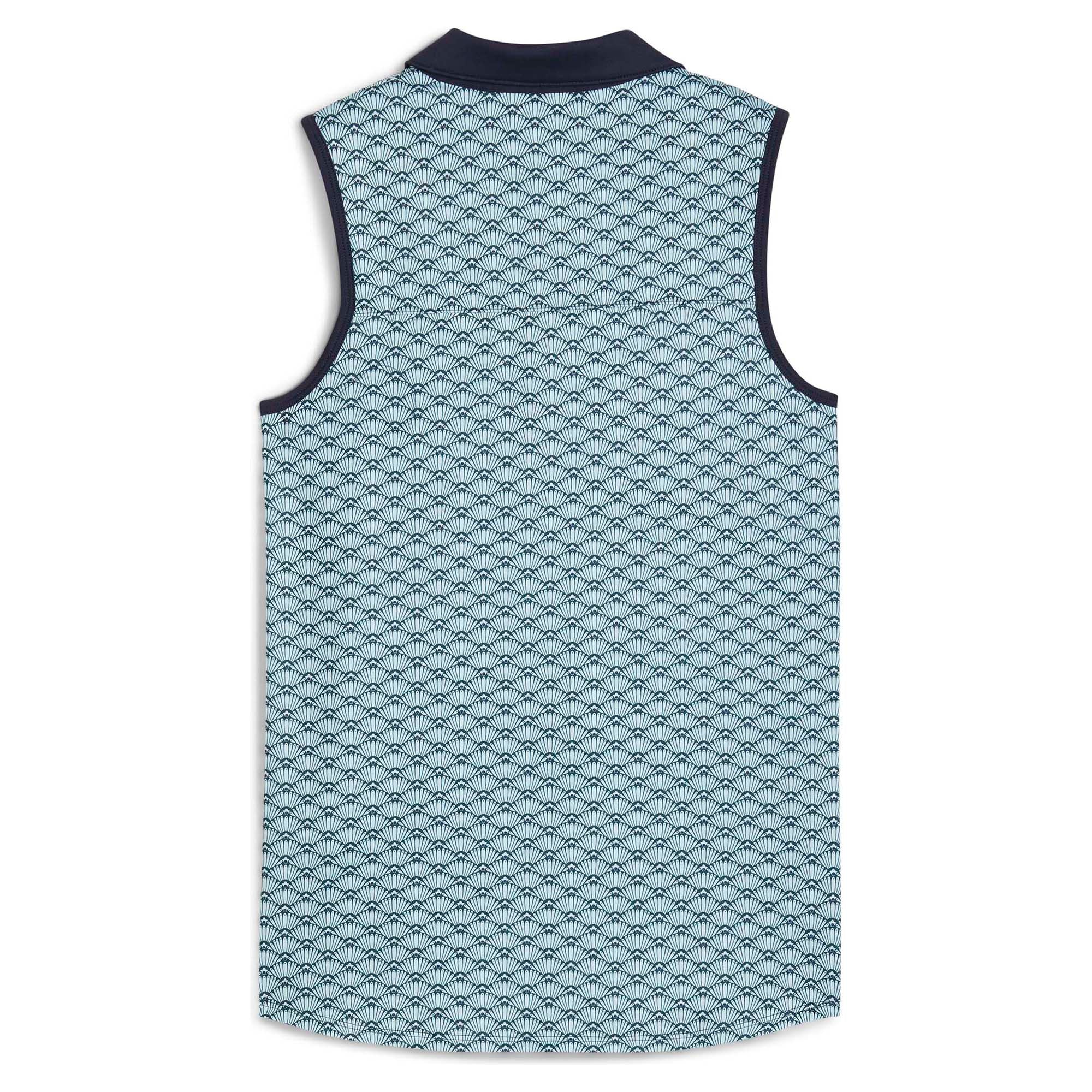 Women's Cloudspun Scallop Sleeveless Polo - Image 2