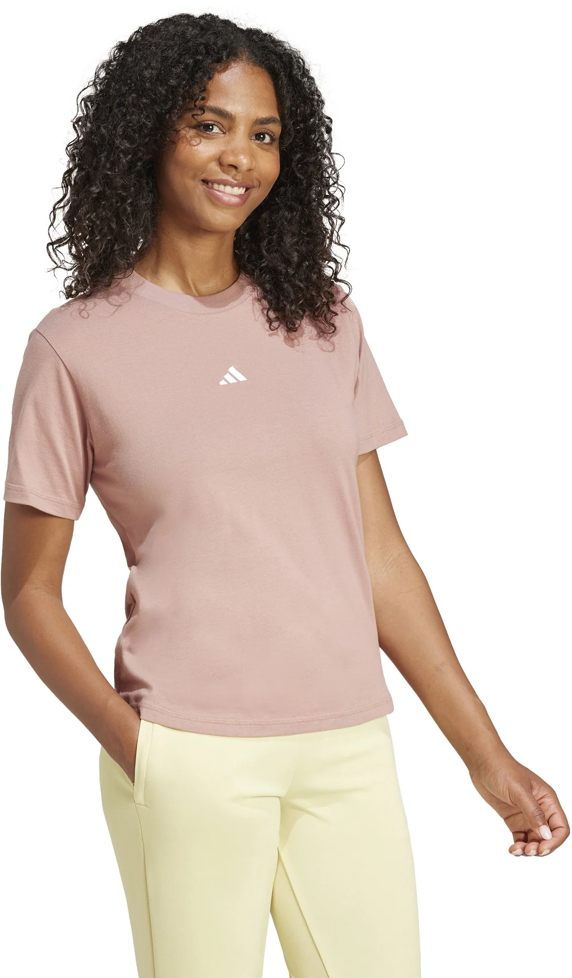 Women's Essentials Small Logo Cotton T-Shirt - Image 6