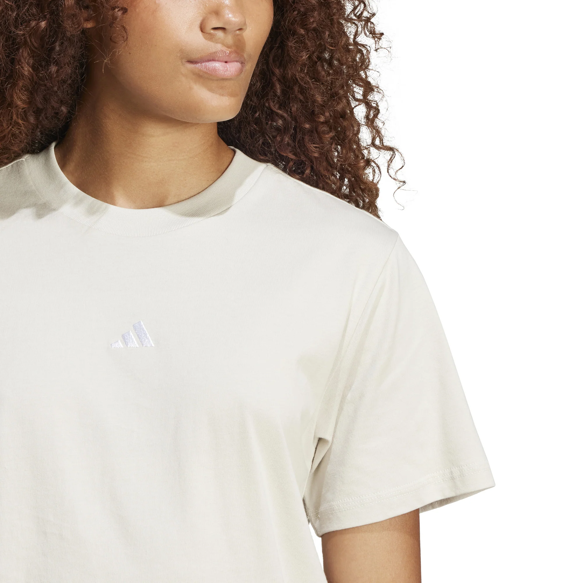 Women's Essentials Small Logo Cotton T-Shirt - Image 4