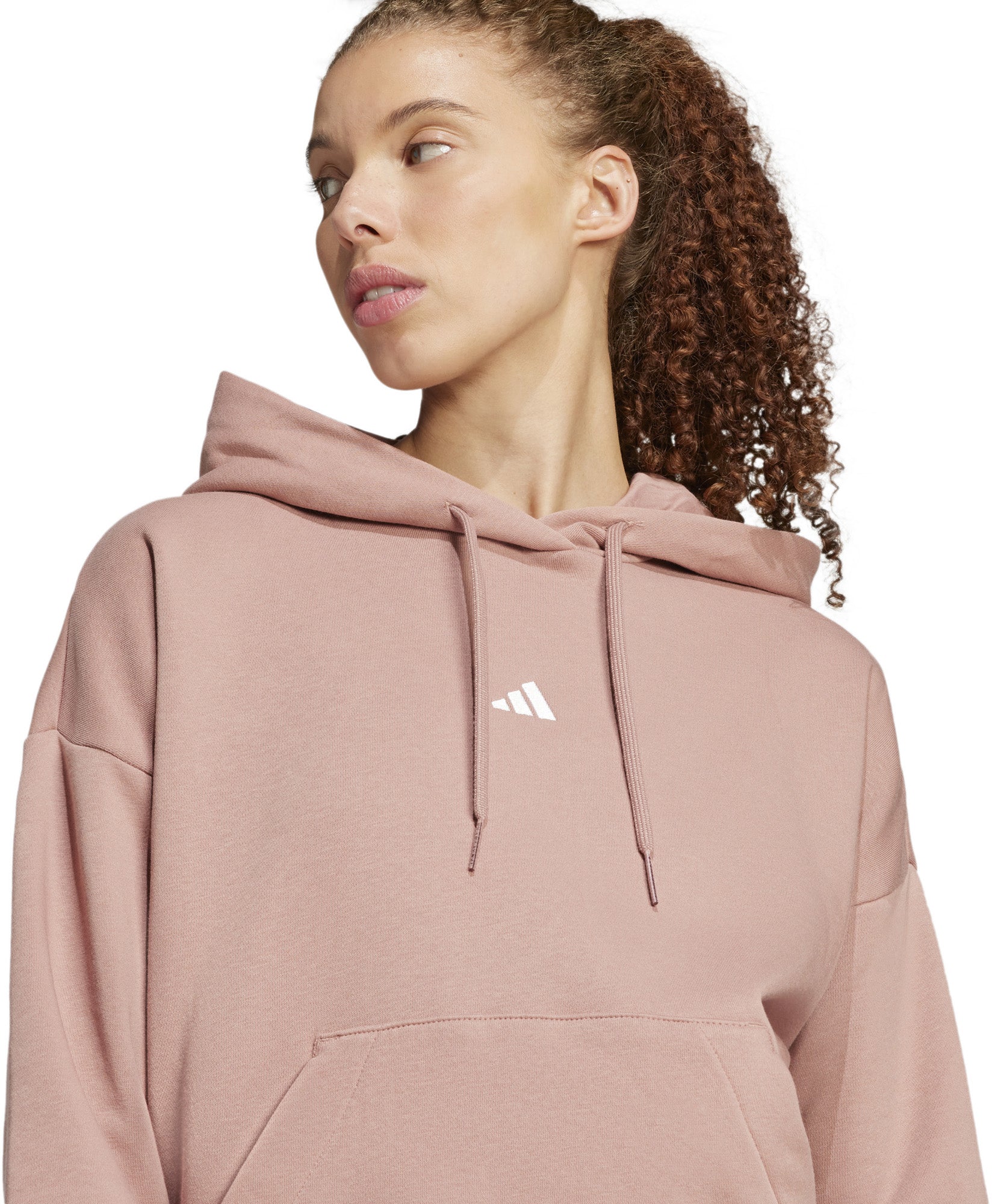 Women's Essentials Small Logo Feel Cozy Hoodie - Image 3