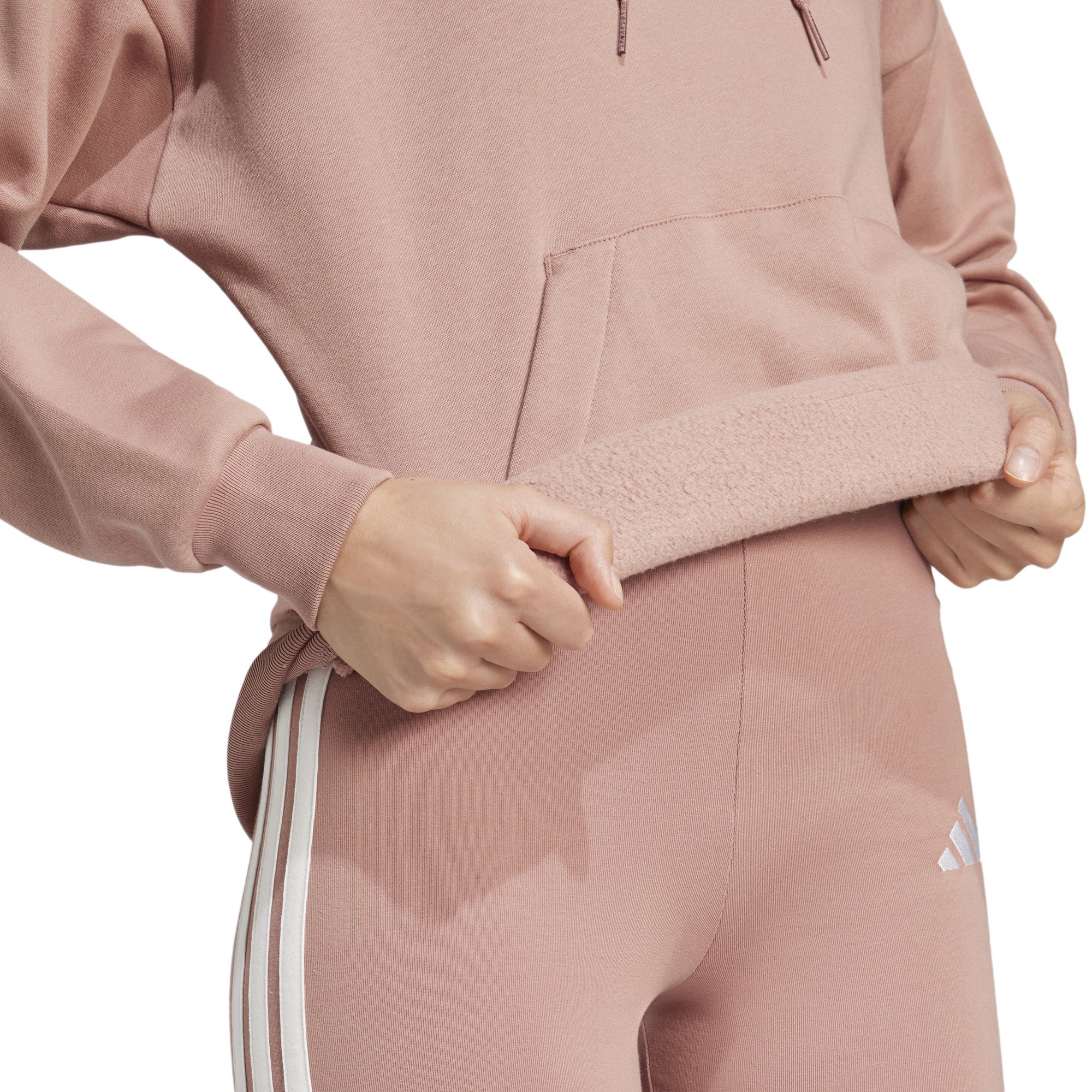 Women's Essentials Small Logo Feel Cozy Hoodie - Image 4