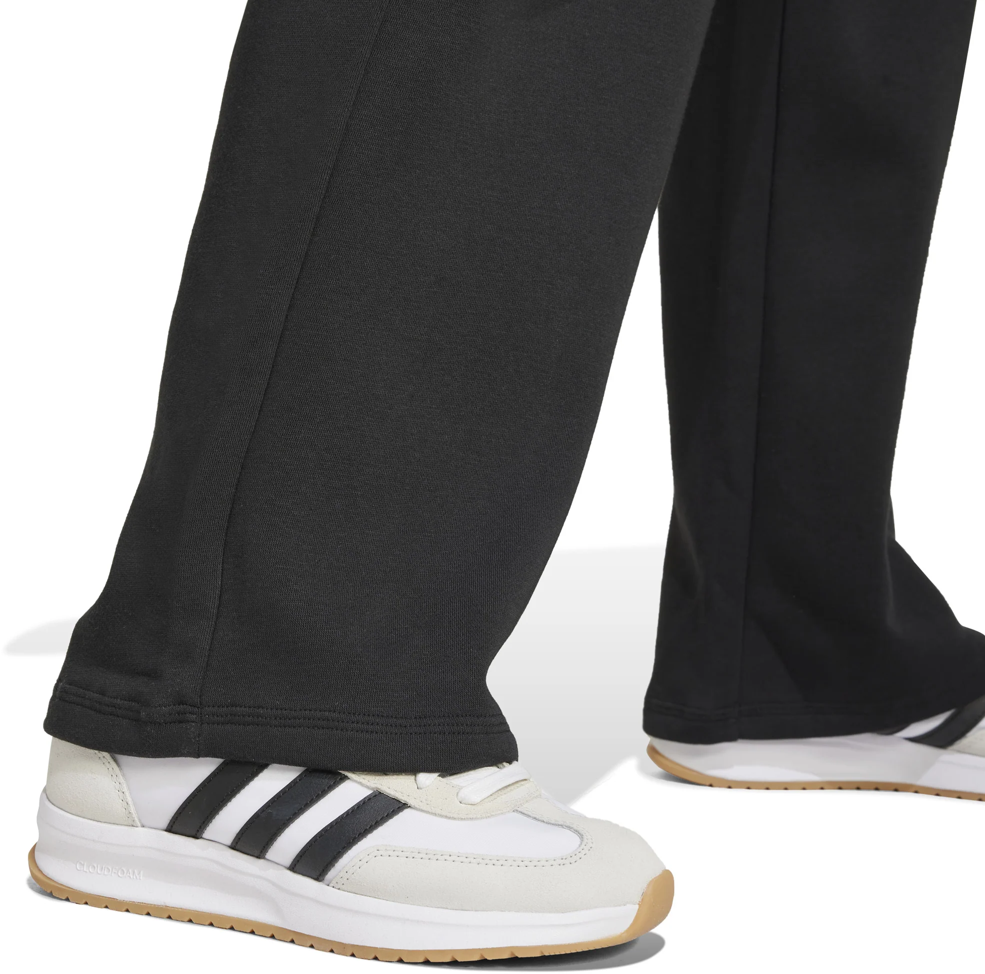 Women's Essentials Small Logo Feel Cozy Open-Hem Joggers - Image 4