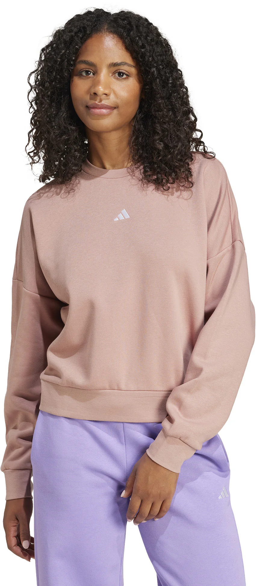 Women's Essentials Small Logo Feelcozy Sweatshirt - Image 2
