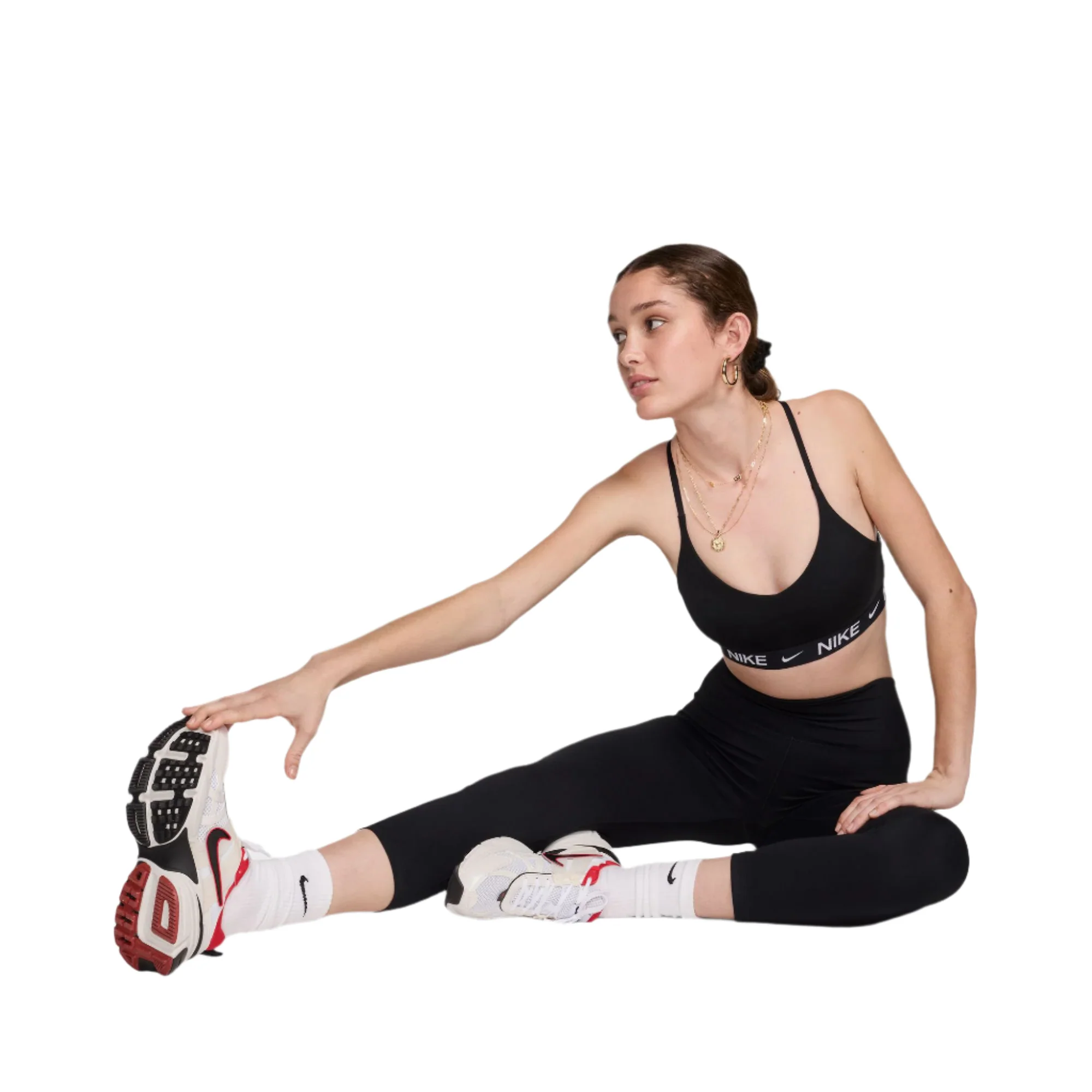 Women's Indy Light Support Padded Adjustable Sports Bra - Image 7