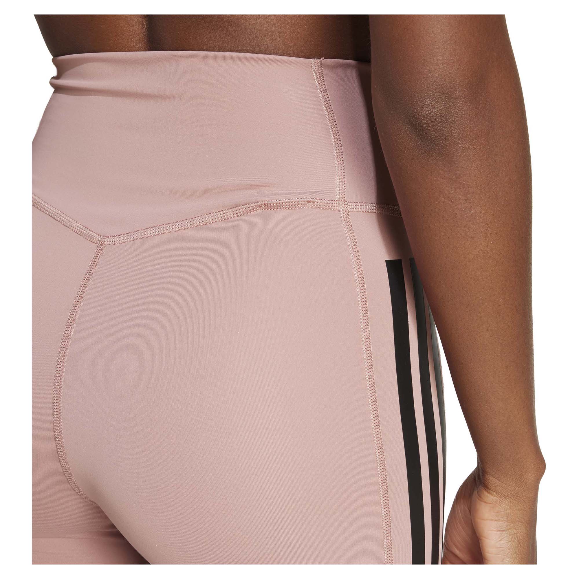 Women's Optime 3-Stripes 1/4 3 Inch Bike Shorts - Image 5