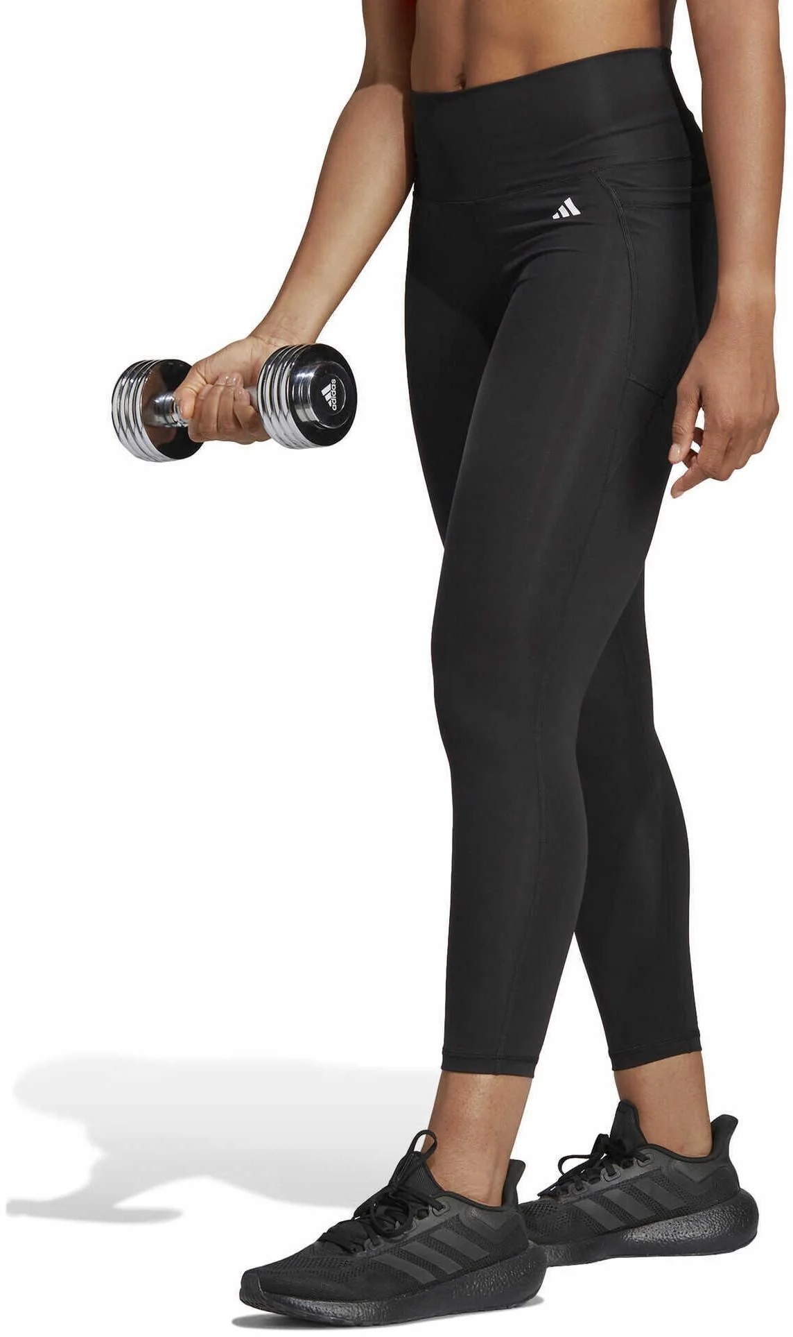 Women's Optime Stash Pocket High-Waisted 7/8 Leggings - Image 2