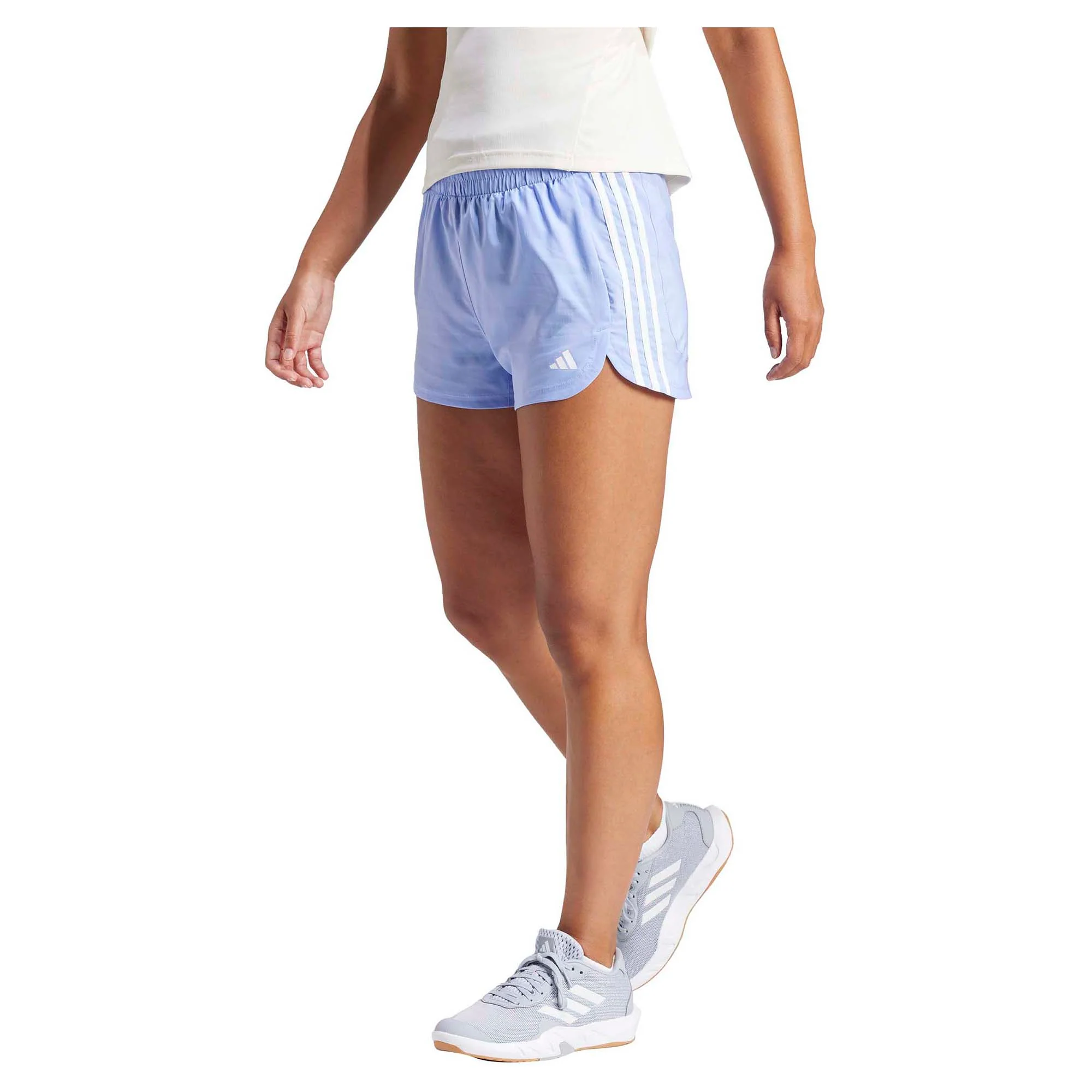 Women's Pacer Woven High Rise Training 5 Inch Shorts - Image 2