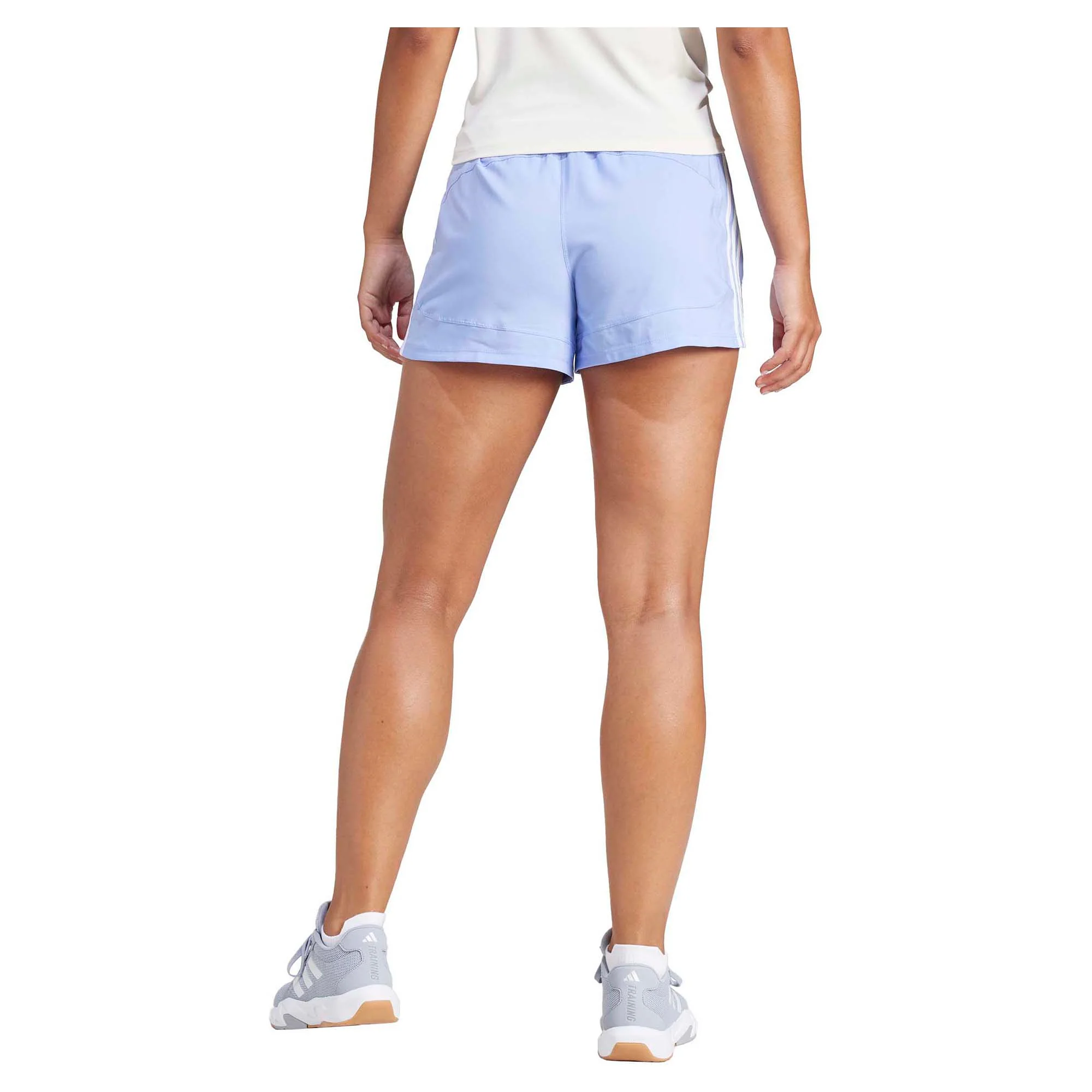 Women's Pacer Woven High Rise Training 5 Inch Shorts - Image 3