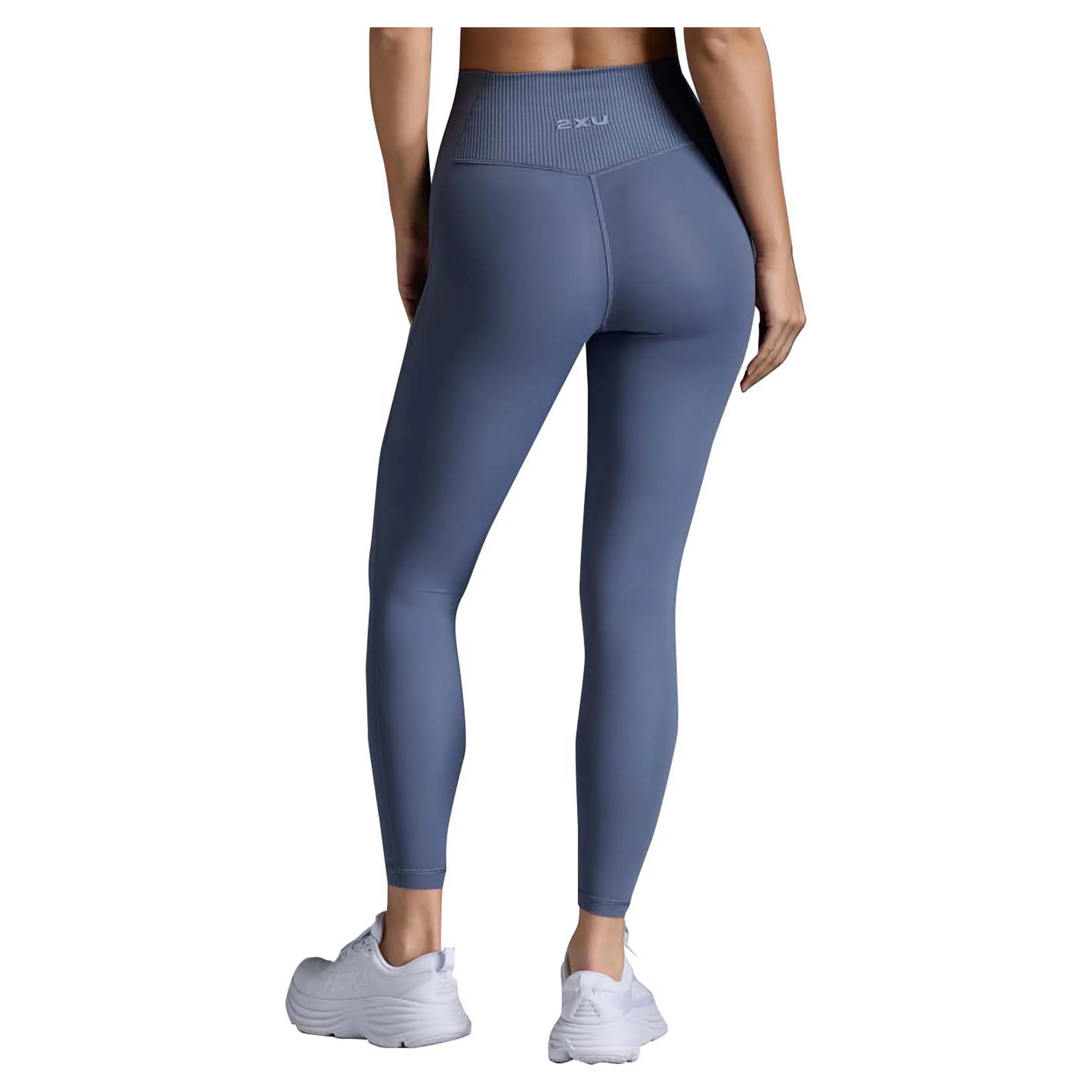 Women's Ribbed Hi-Rise Compression Tights - Image 2