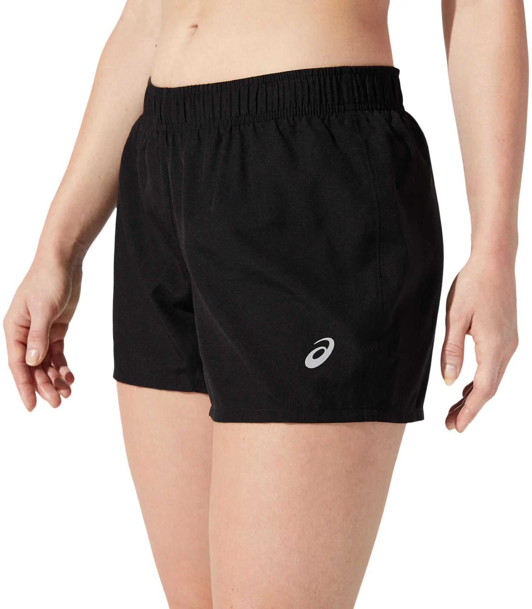 Women's Silver 4 Inch Shorts - Image 2