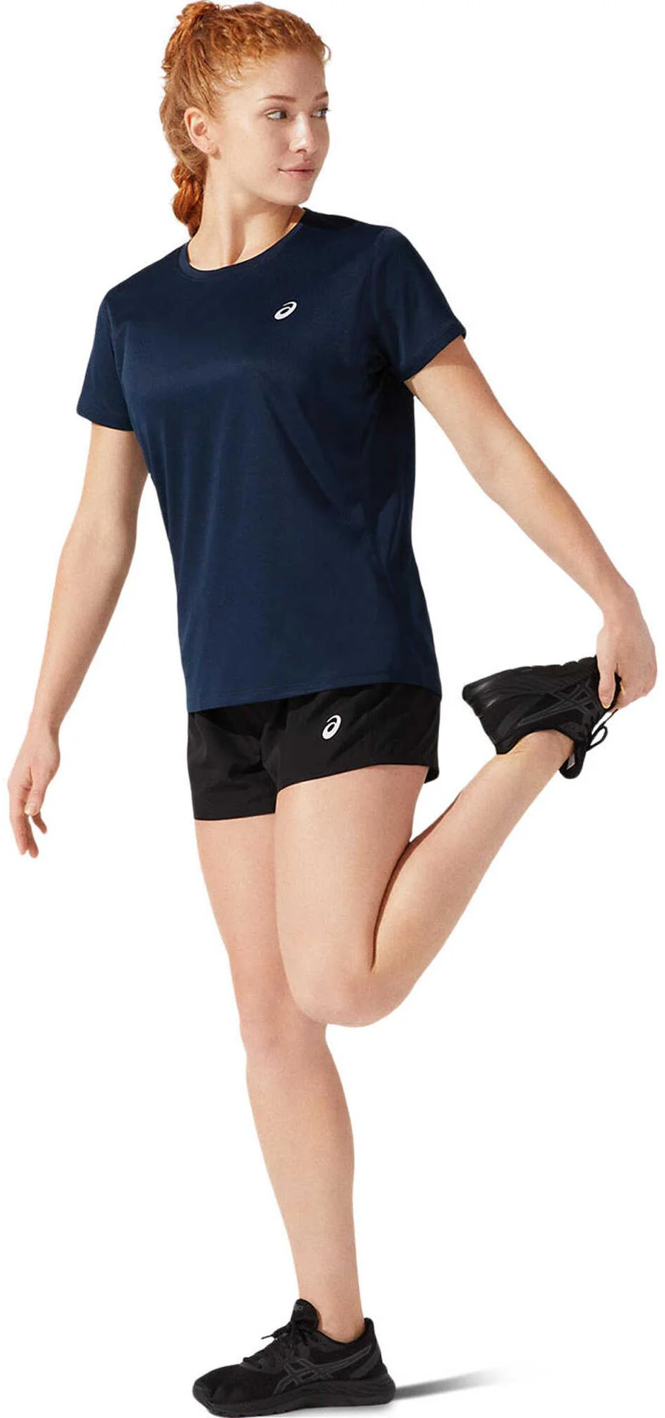 Women's Silver 4 Inch Shorts - Image 4