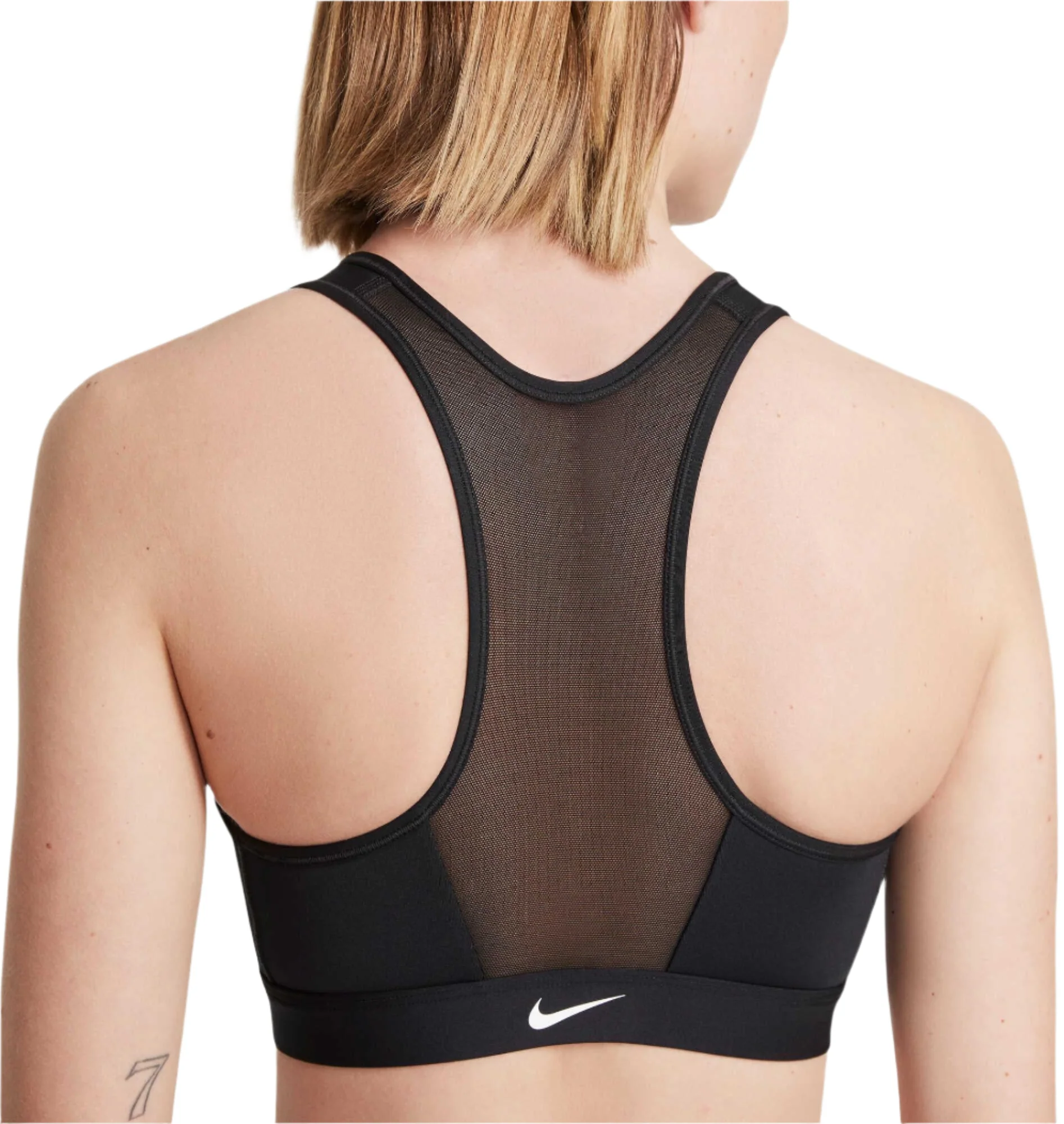 Women's Swoosh Medium-Support Padded Zip-Front Sports Bra - Image 3