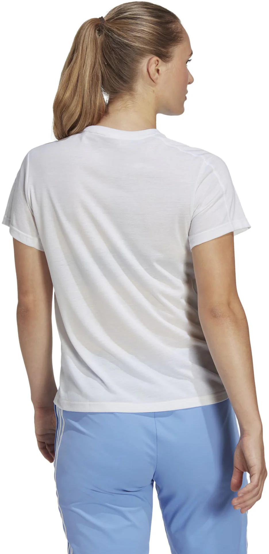 Women's AEROREADY Train Essentials Minimal Branding Crewneck T-Shirt - Image 5