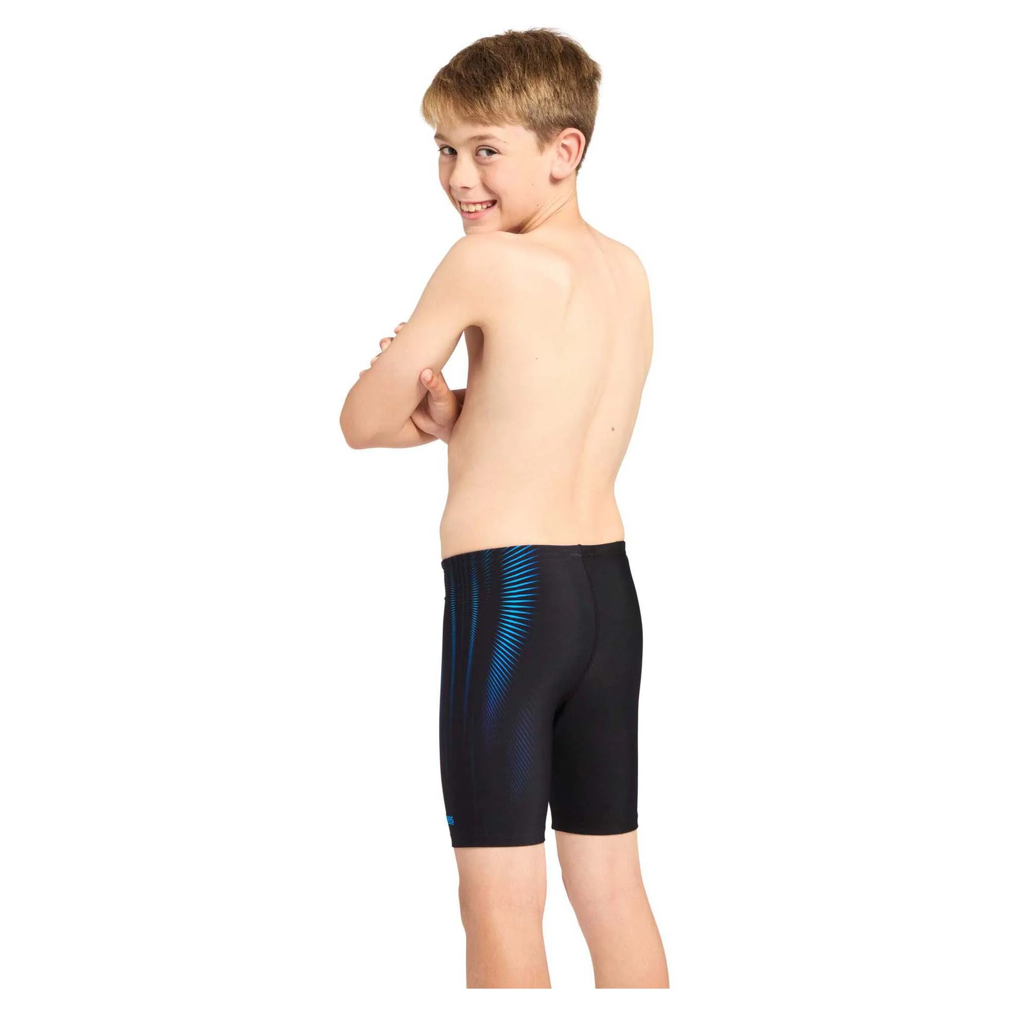 Boy's Extender Light Blue Mid Jammer Shorts - Image 2