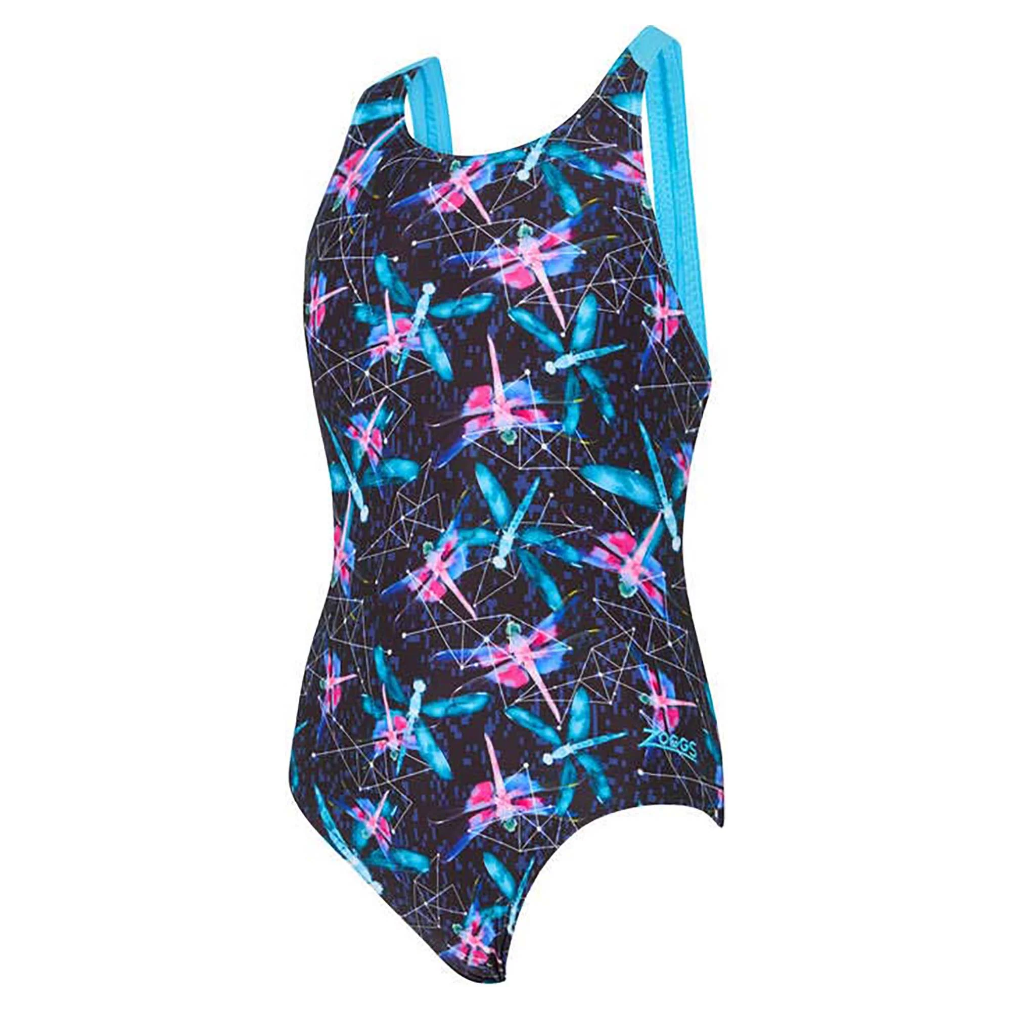 Girls Flyback One Piece Swimsuit - Image 3