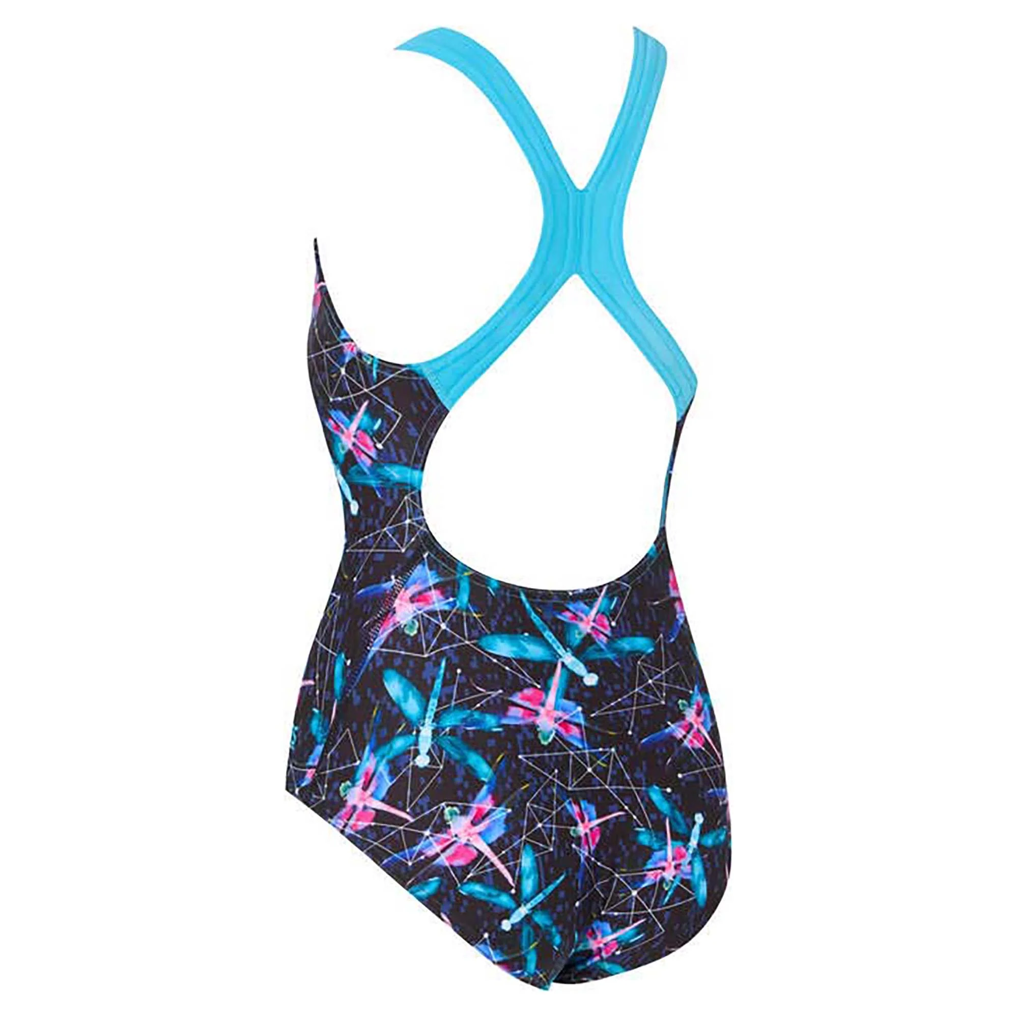 Girls Flyback One Piece Swimsuit - Image 4