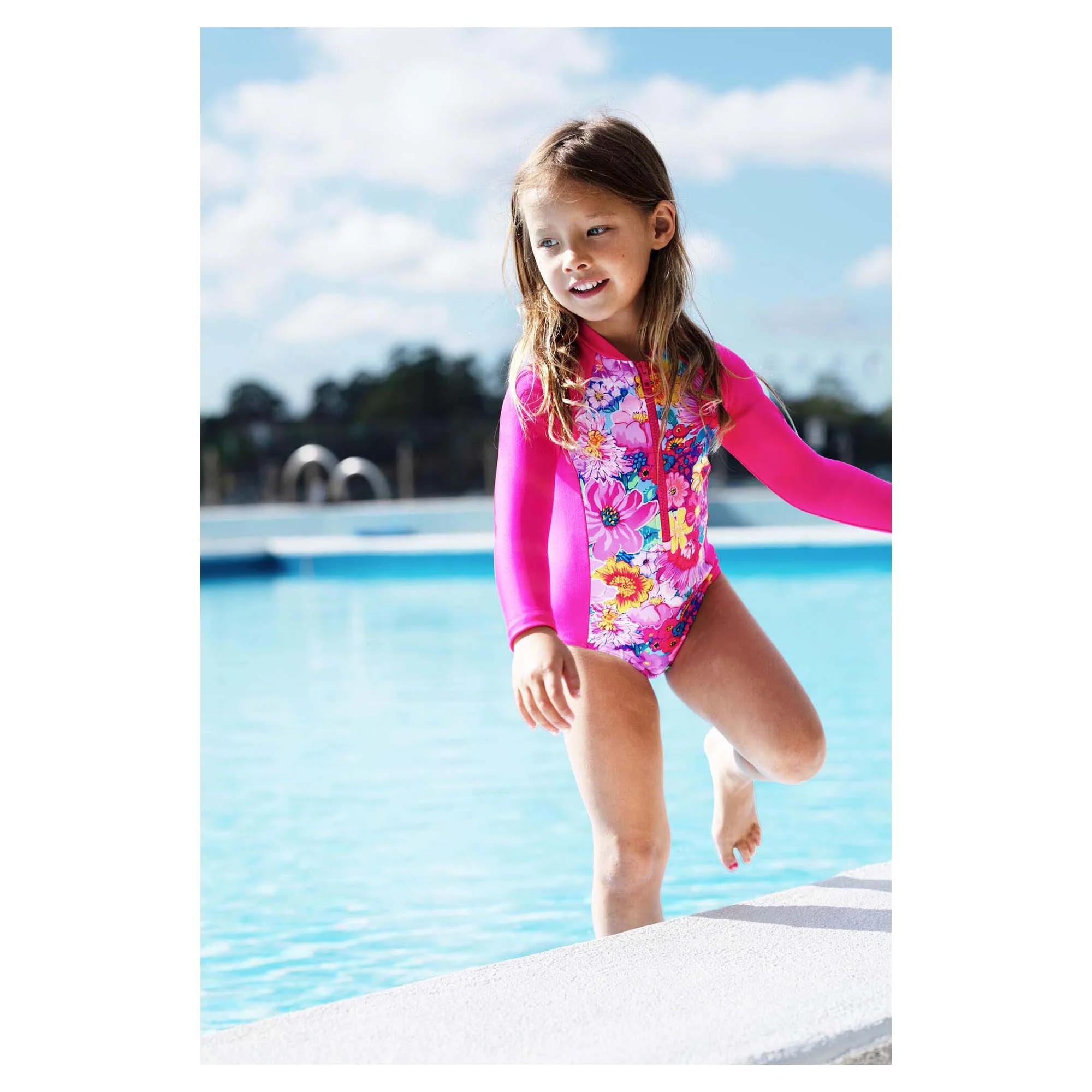 Girl's Eden Paddle Suit One Piece Swimsuit - Image 5