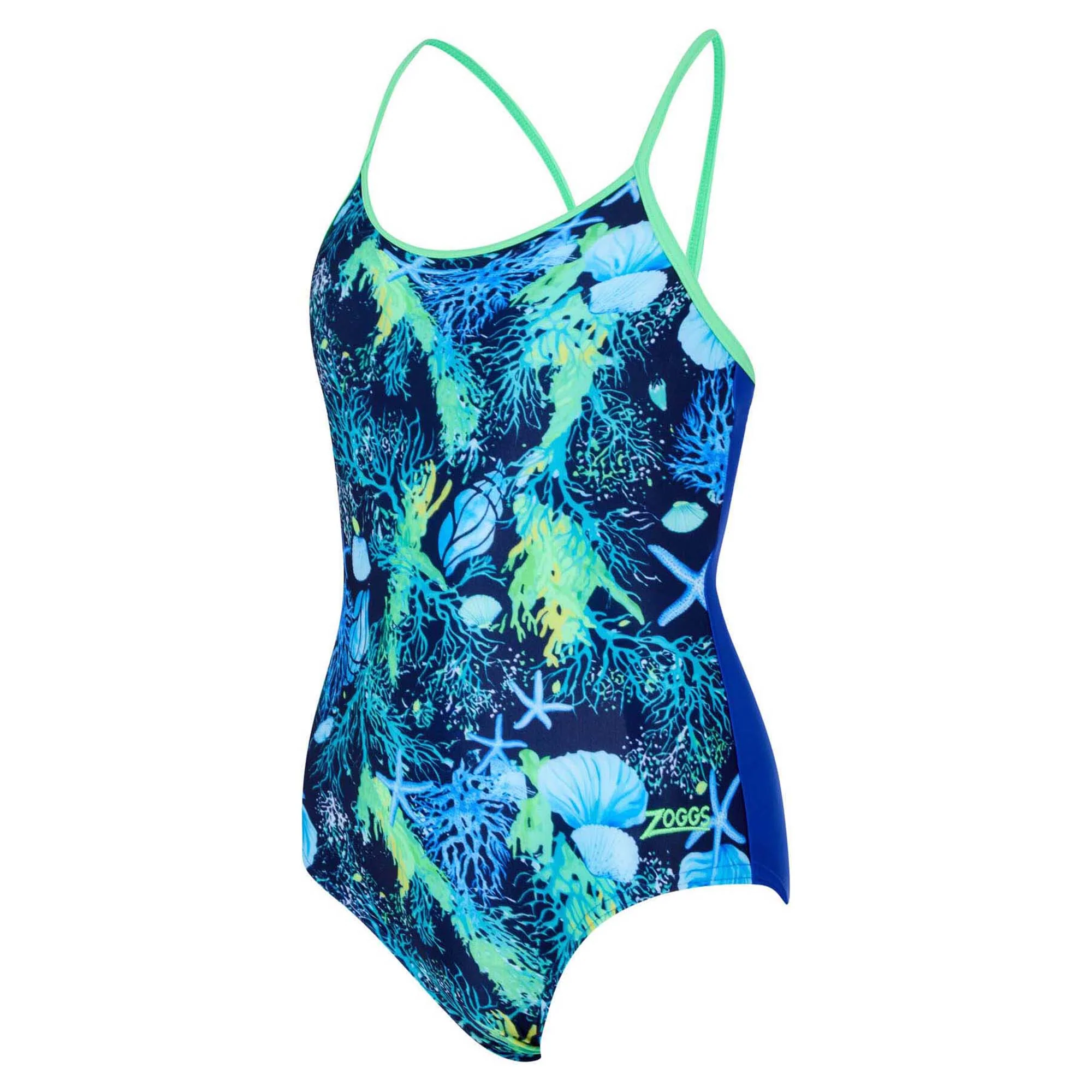 Girl's Seaside Yaroomba Floral One Piece Swimsuit - Image 3