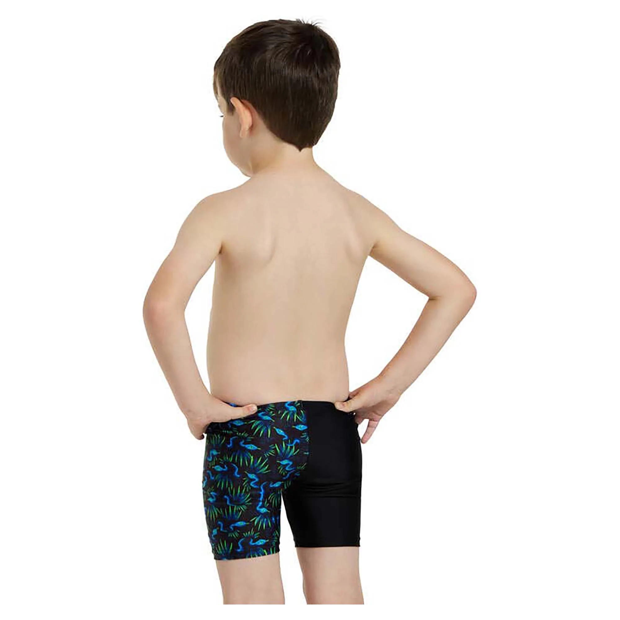 Boy's Midi Jammer Swim Shorts - Image 2